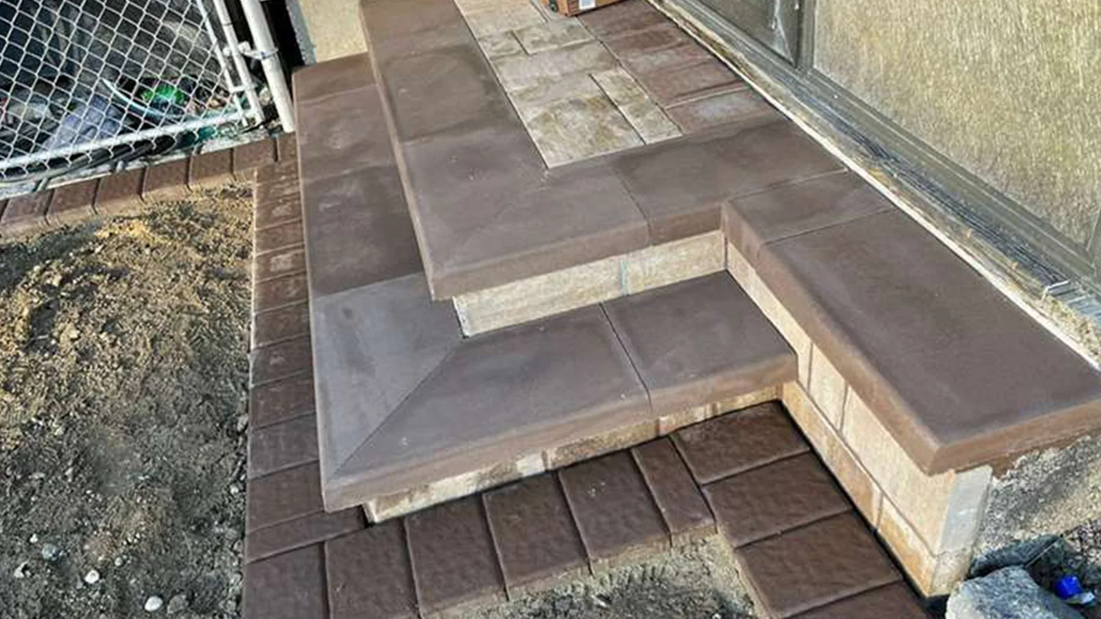 Paver steps and landing central islip new york